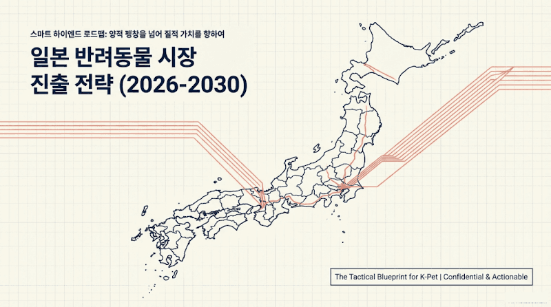 일본 반려동물 시장 진출 전략: K-Pet, 52억 달러 황금기를 선점하는 비법