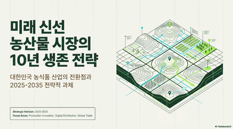 한국 농식품 수출: 미래 10년 생존 전략과 글로벌 시장 기회 탐색